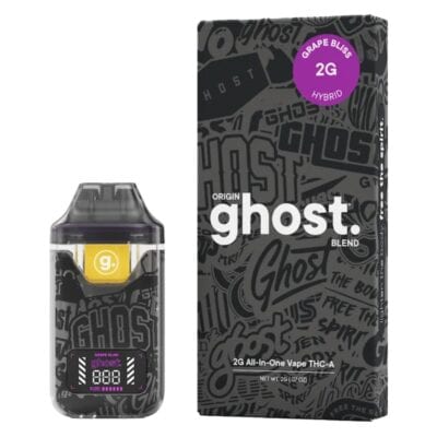 Ghost Origin Blend THCa Disposable 2g - Grape Bliss (H)