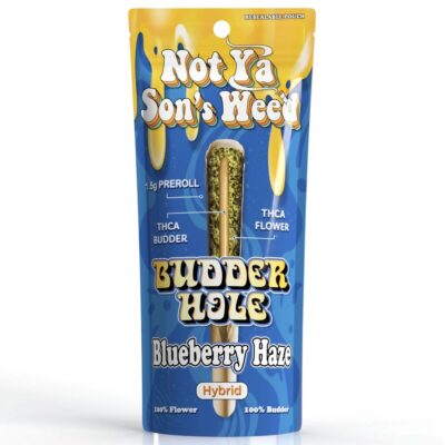 Not Ya Son’s Weed THCa Budder Hole Hashhole 1.5g - Blueberry Haze