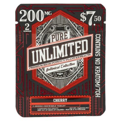 Pure Unlimited 200mg Botanical Collection 1pk Tablets - Cherry