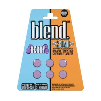 Blend Indoblend Botanical Extract Chewable Tablet 6pk 1500mg - Berry