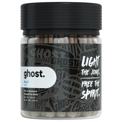 Ghost THCA Diamond Infused Pre-roll 50x1.5g - Blue Z