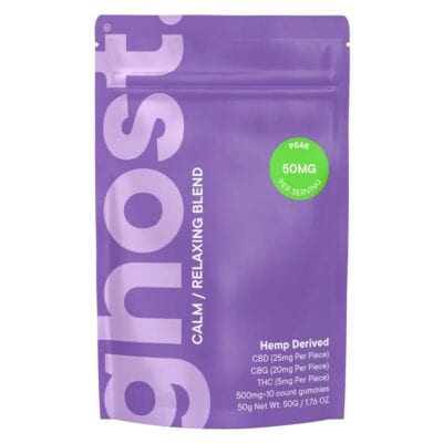 Ghost Wellness Blend Calm Gummies 500mg - Pear