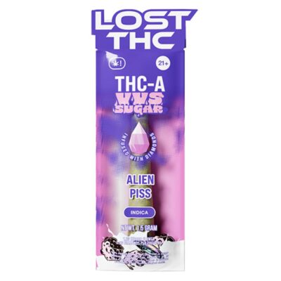 Lost THC THCA VVS Sugar Preroll 1pk 1.5g - Alien Piss (Indica)