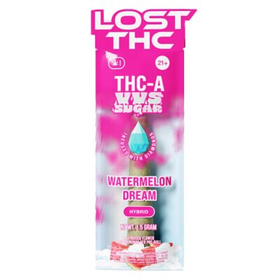 Lost THC THCA VVS Sugar Preroll 1pk 1.5g - Watermelon Dream (Hybrid)