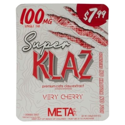 Meta Tabz Super KLAZ 1pk 100mg Tablet - Very Cherry