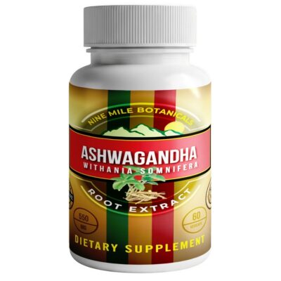 Nine Mile Botanicals Ashwagandha Root Extract 60 Capsules